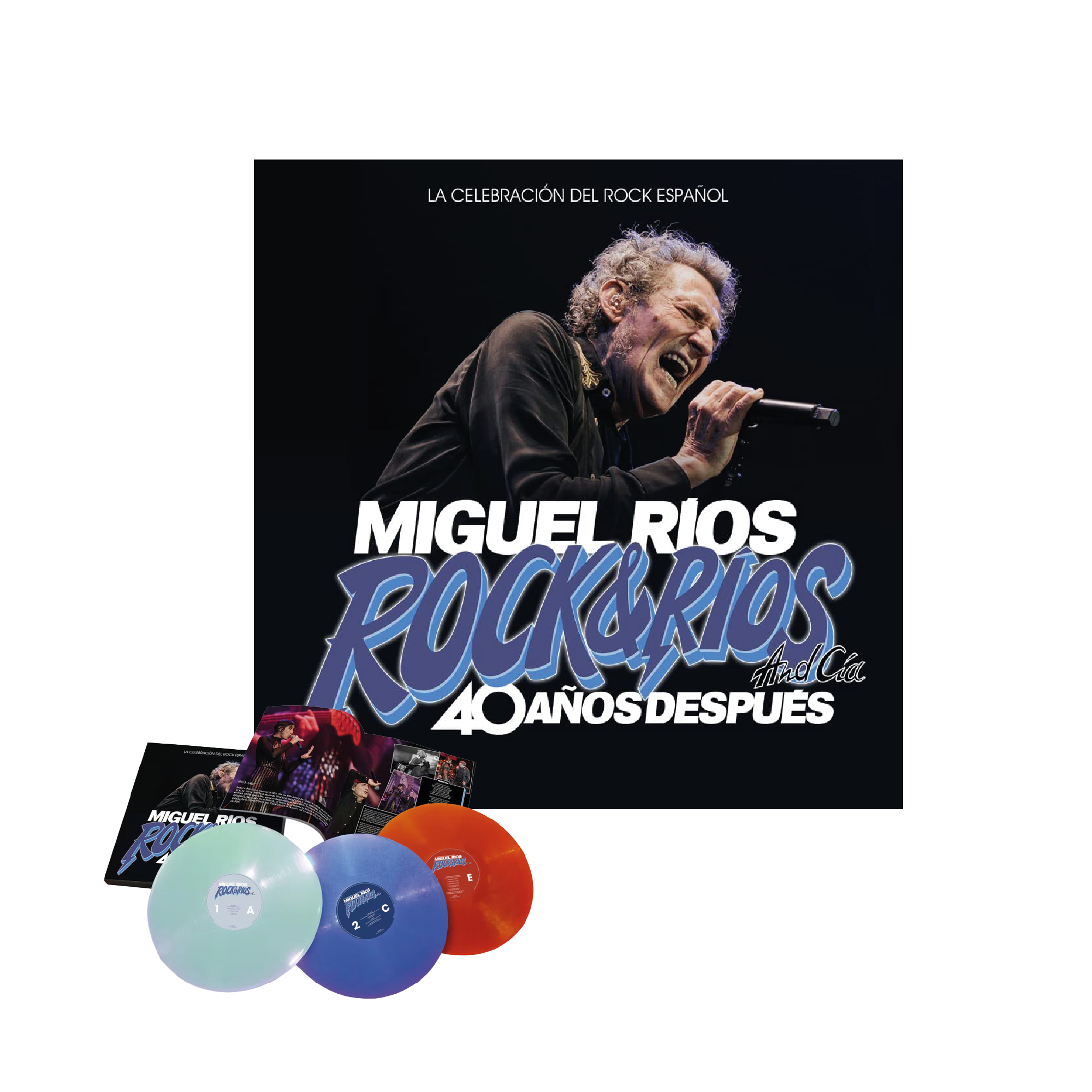 Rock & Ríos and Cia. 40 Años Después (3 LP-Vinilo)