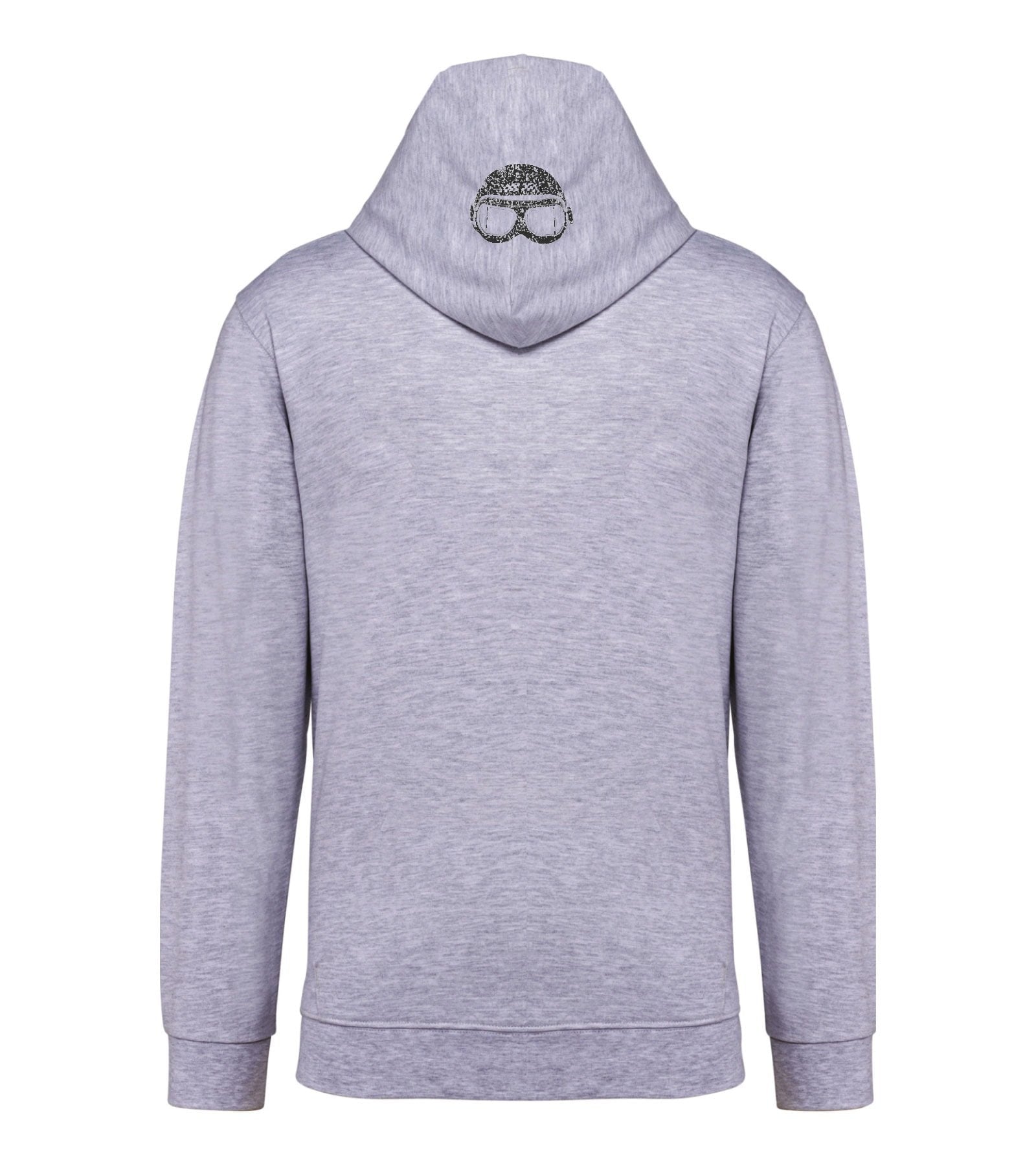 Sudadera Capucha Casco Gris