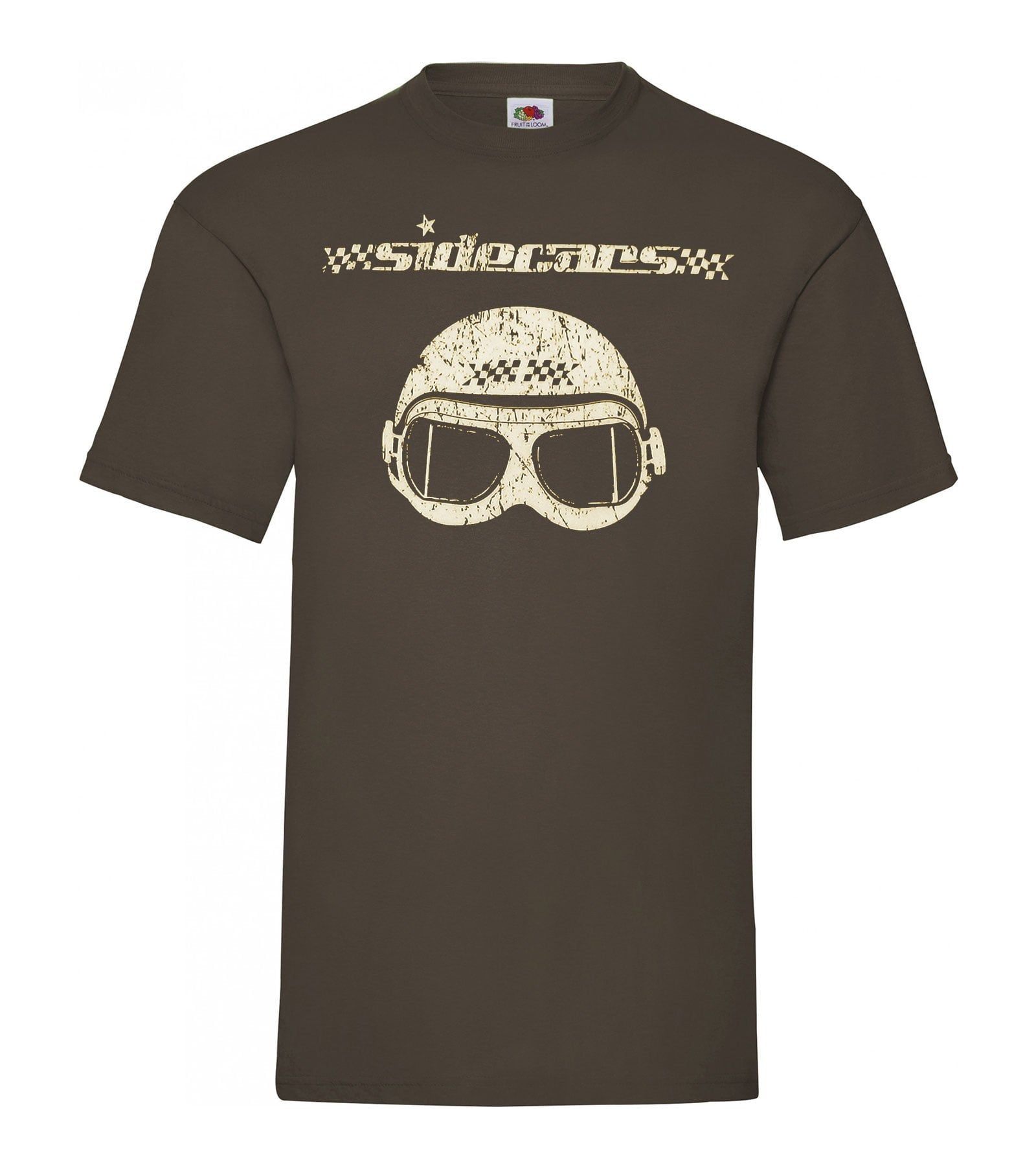 Camiseta Marrón Casco