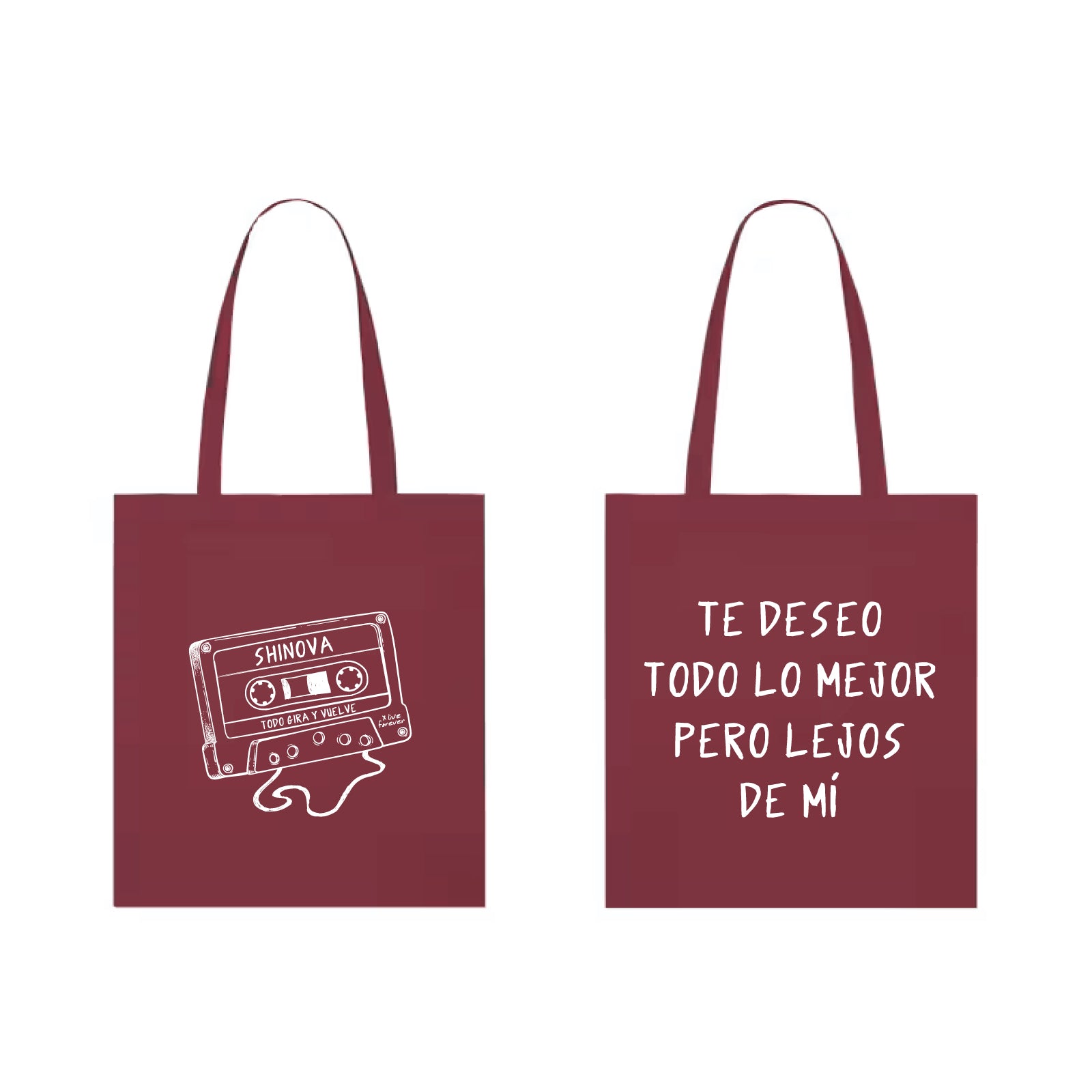 Pack Single “Todo gira y vuelve” Blanco