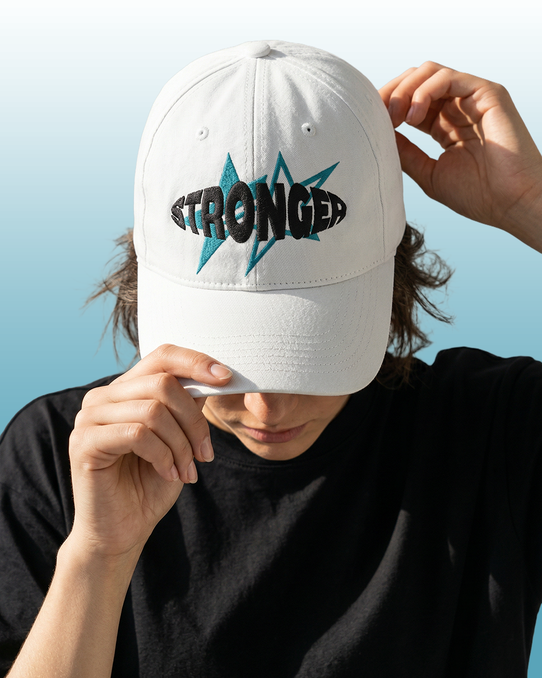 Stronger Cap White