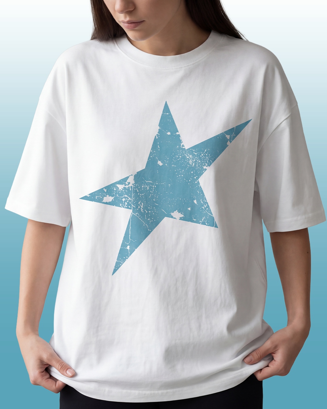 Stronger Unisex T-shirt White Oversize