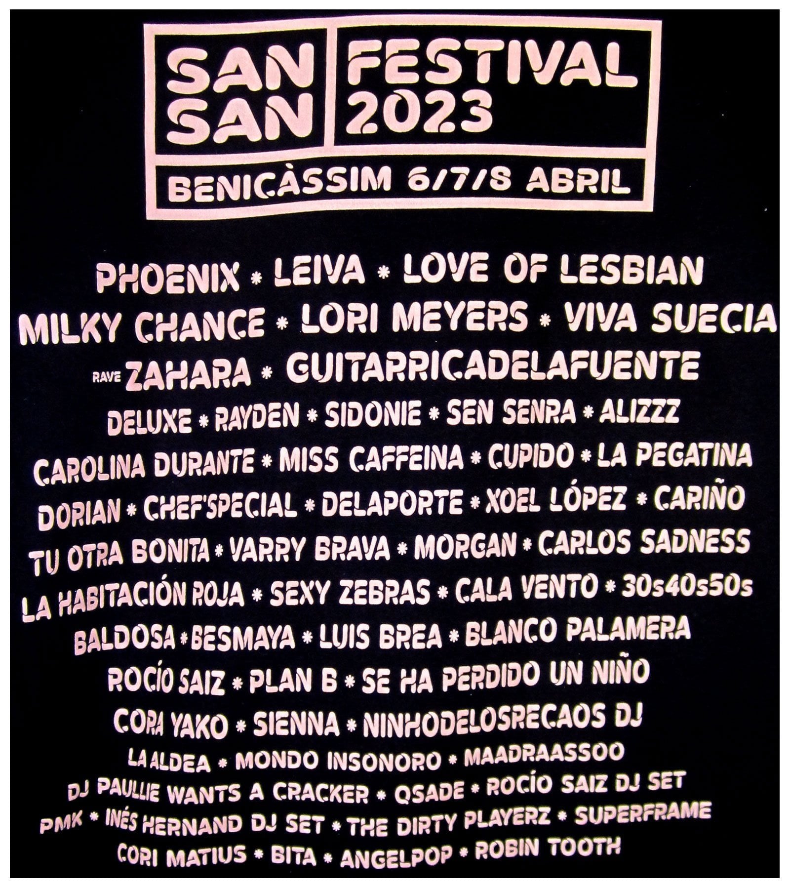 Camiseta Line Up mujer