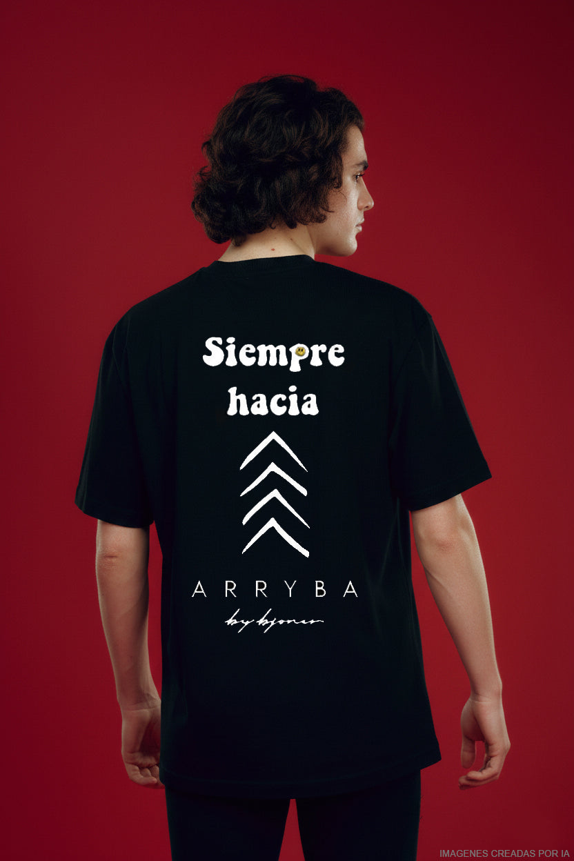 "VIDA COLLECTION" Glow Up Unisex T-shirt Black
