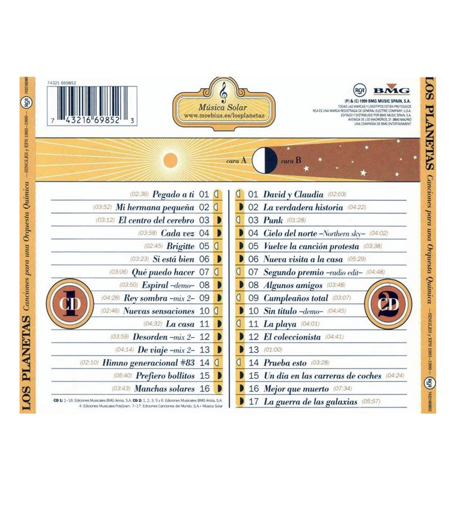 LPL CD "Canciones para una..."