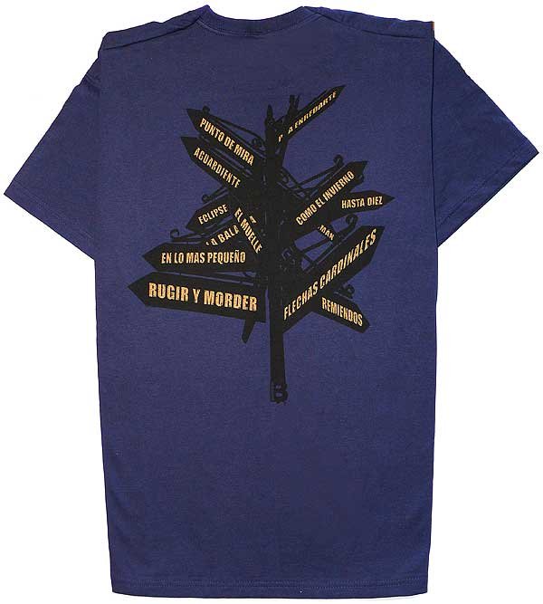 Camiseta Flechas Cardinales Azul