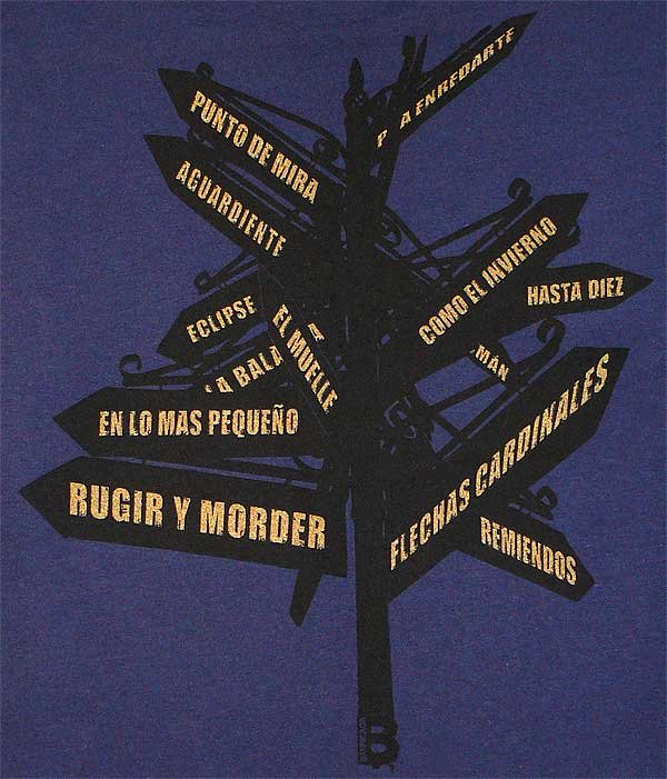 Camiseta Flechas Cardinales Azul