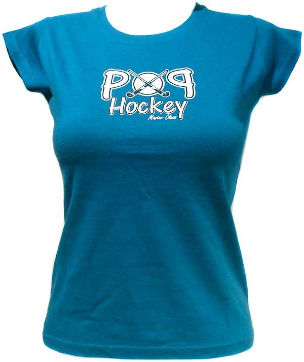 Camiseta de mujer "PoP" Azul