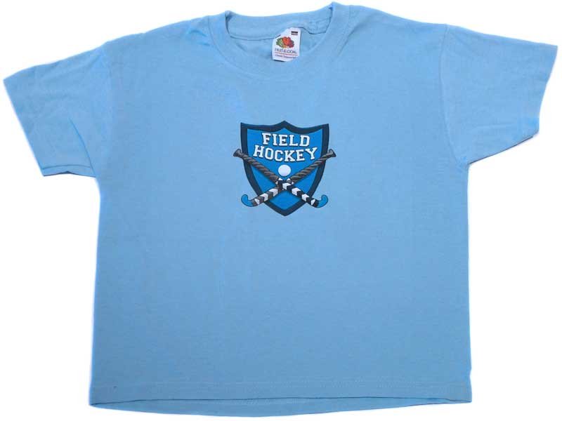 Camiseta de niños "Field Hockey" Celeste