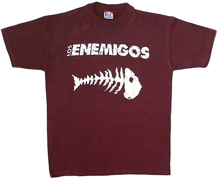 Camiseta Burdeos "Raspa"