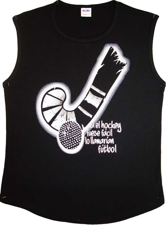 Sin Mangas Mujer "Si el hockey fuese fácil..."