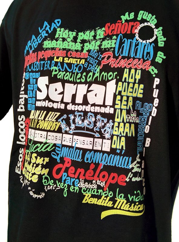 Camiseta Canciones