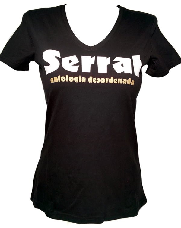 Camiseta de mujer Serrat "Gira Antología..."