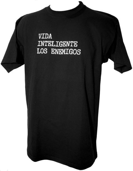 Camiseta Vida Inteligente Texto