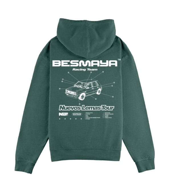 Sudadera Racing Team oversize - Imagen 2