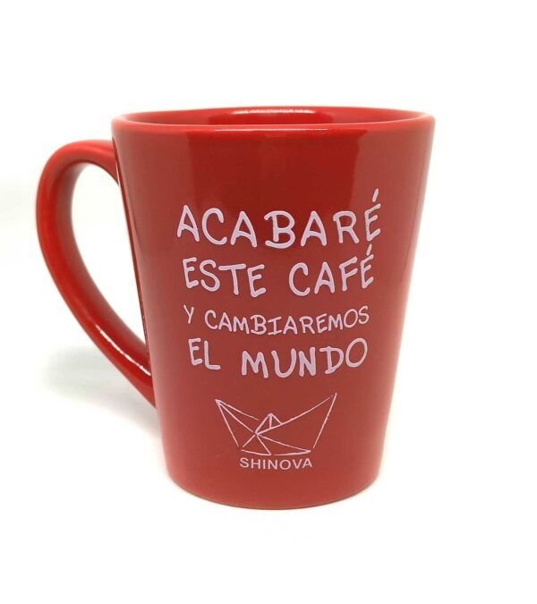 Taza Acabaré roja