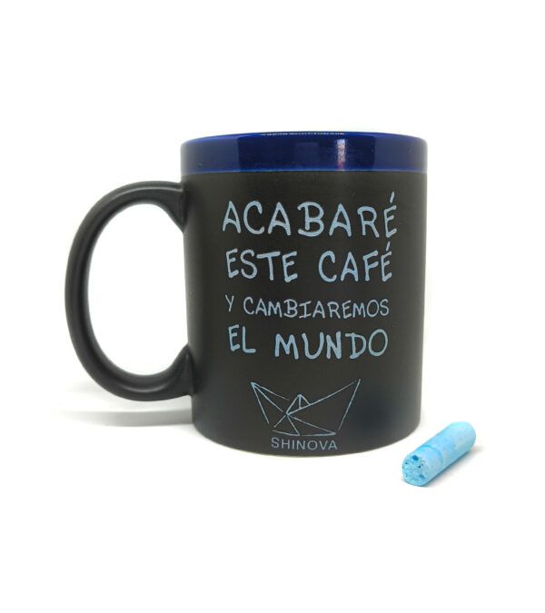 Taza Acabaré Tiza Azul