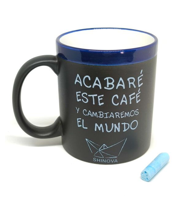 Taza Acabaré Tiza Azul - Imagen 3